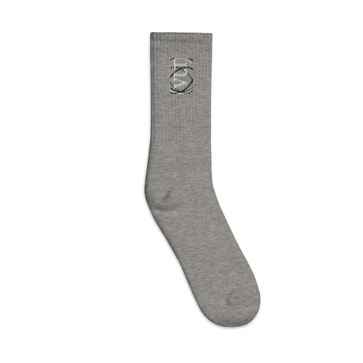 Embroidered socks