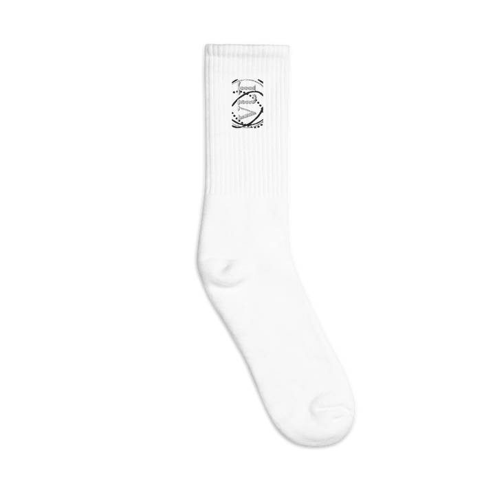 Embroidered socks