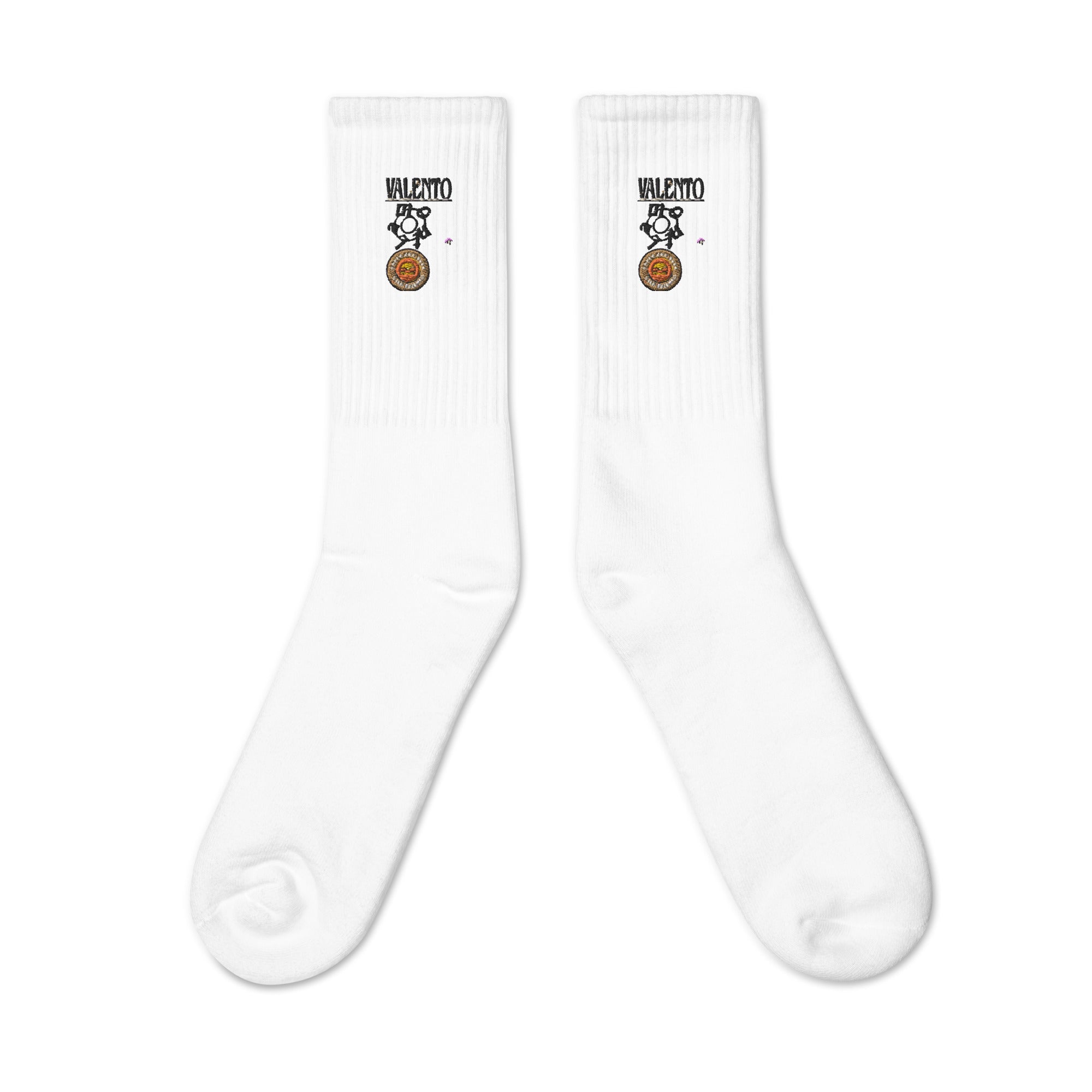 Embroidered socks