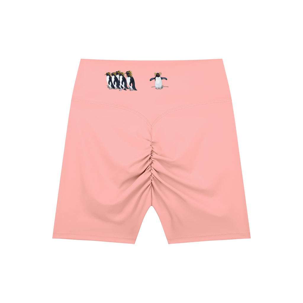 High-Waisted Blend Biker Shorts
