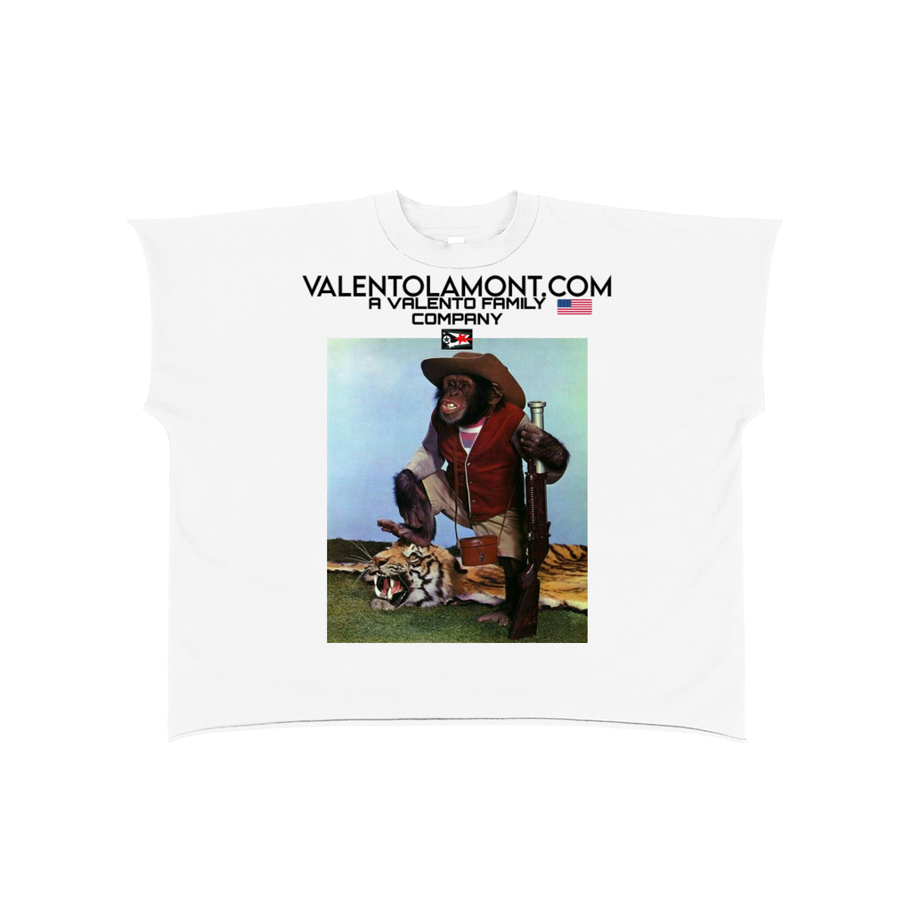 Raw Edge Boxy Non-Shrink T-Shirt