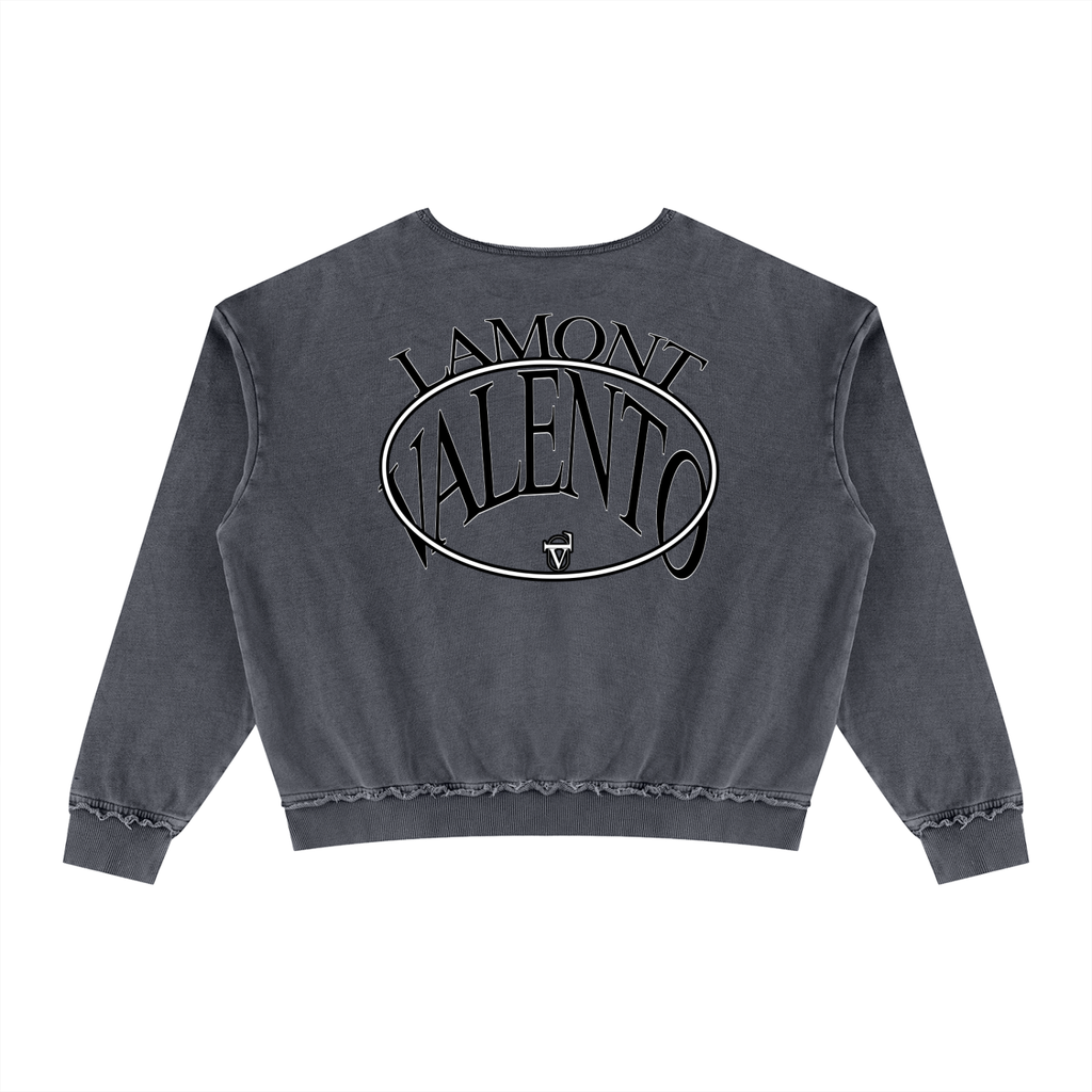 Unisex Raw Edge Crewneck Sweatshirt