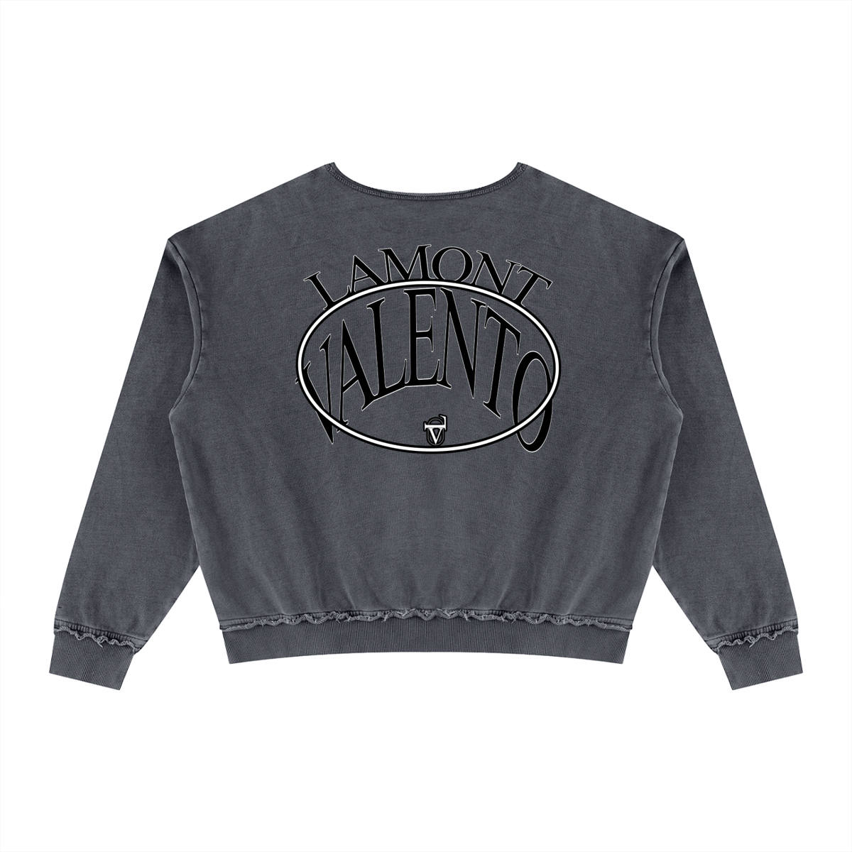 Unisex Raw Edge Crewneck Sweatshirt
