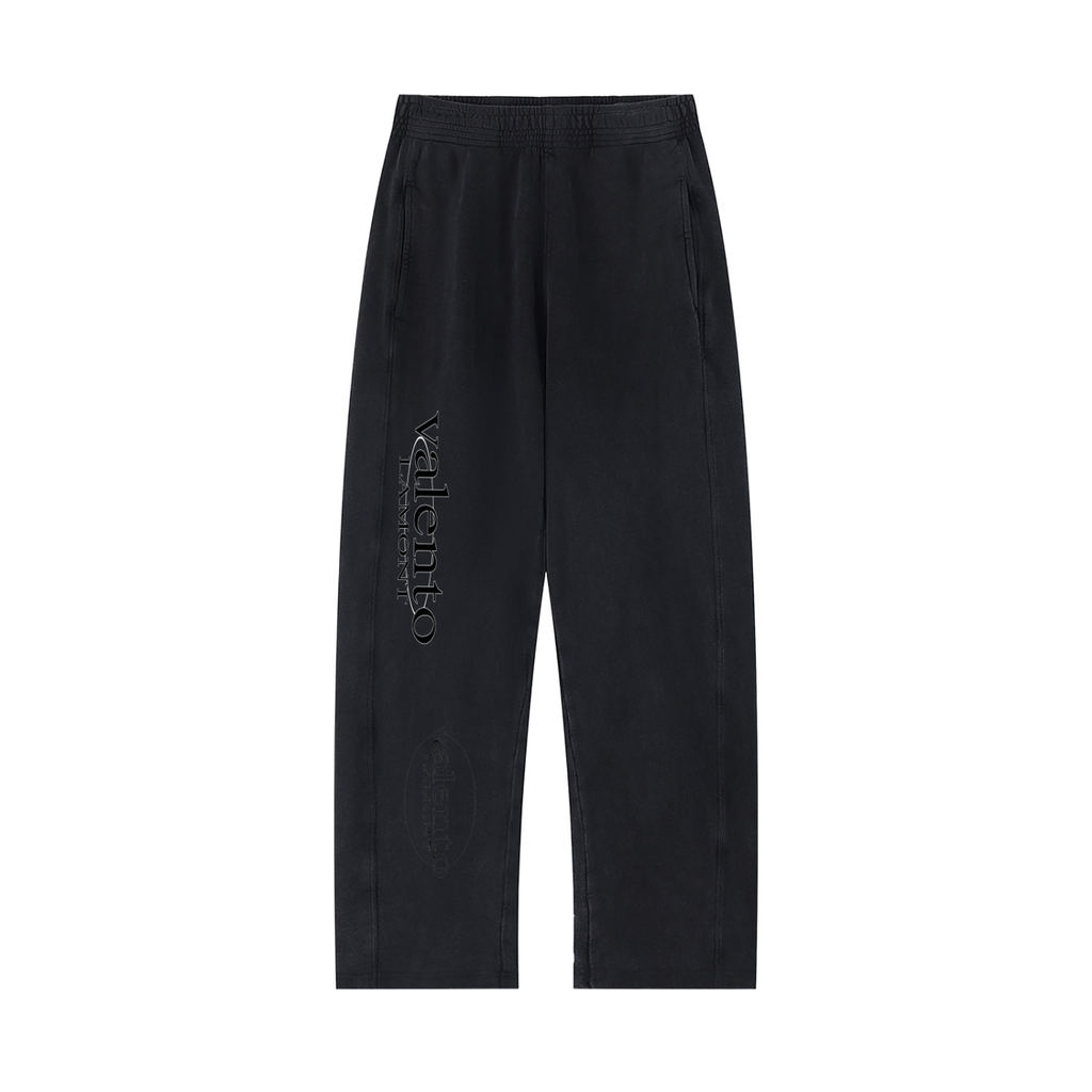 V Mineral Wash Straight Sweatpants