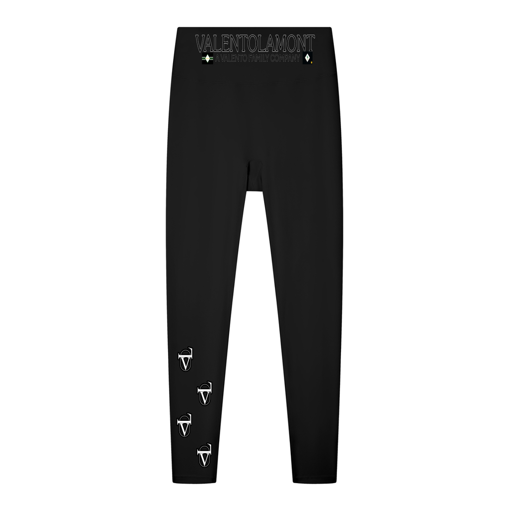 Women's Solid High Rise Leggings