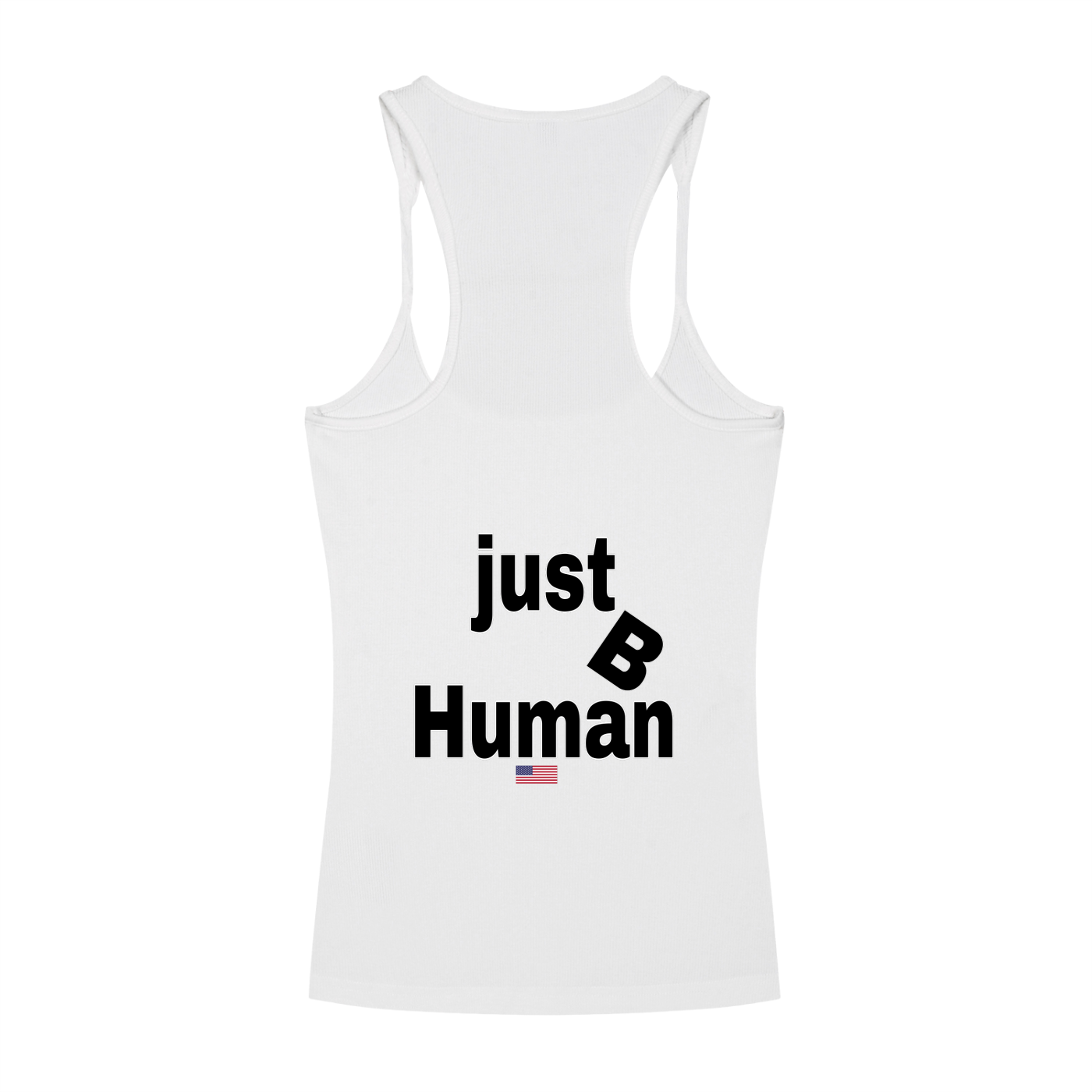Slim Fit Ribbed Racerback Tank Top