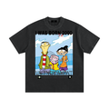 Heavyweight Vintage Washed Frayed T-Shirt