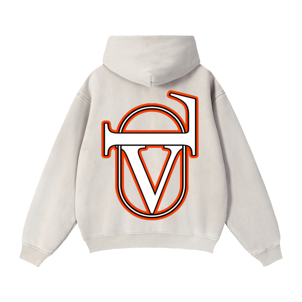 Zip-Through Boxy Fleece Hoodie