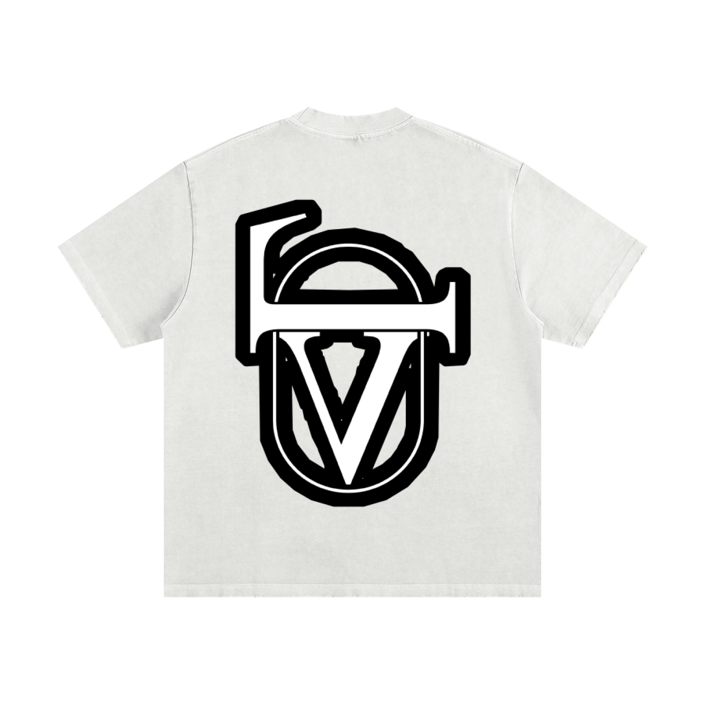 Heavyweight Vintage Washed Frayed T-Shirt