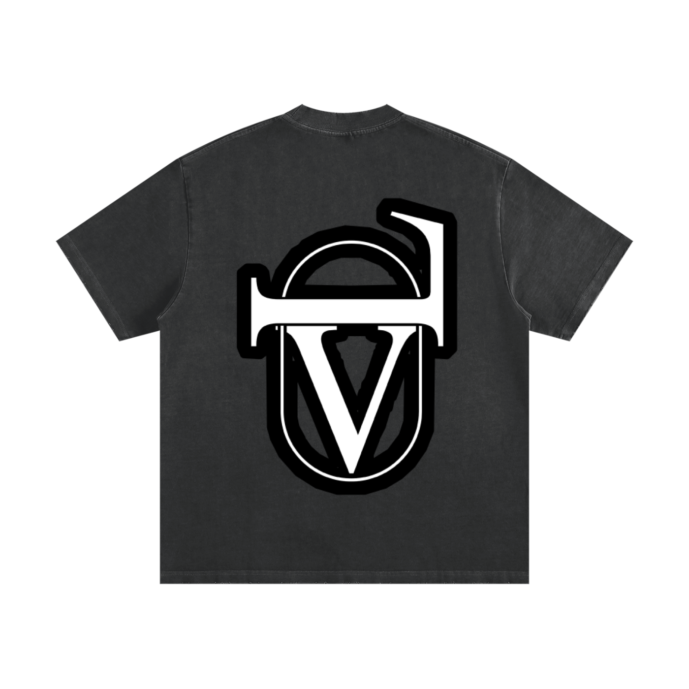 Heavyweight Vintage Washed Frayed T-Shirt