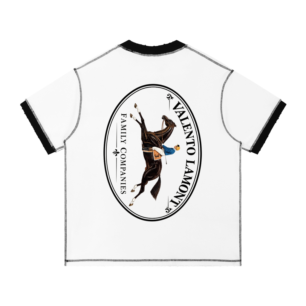 Unisex Contrast-Stitched Ringer T-Shirt