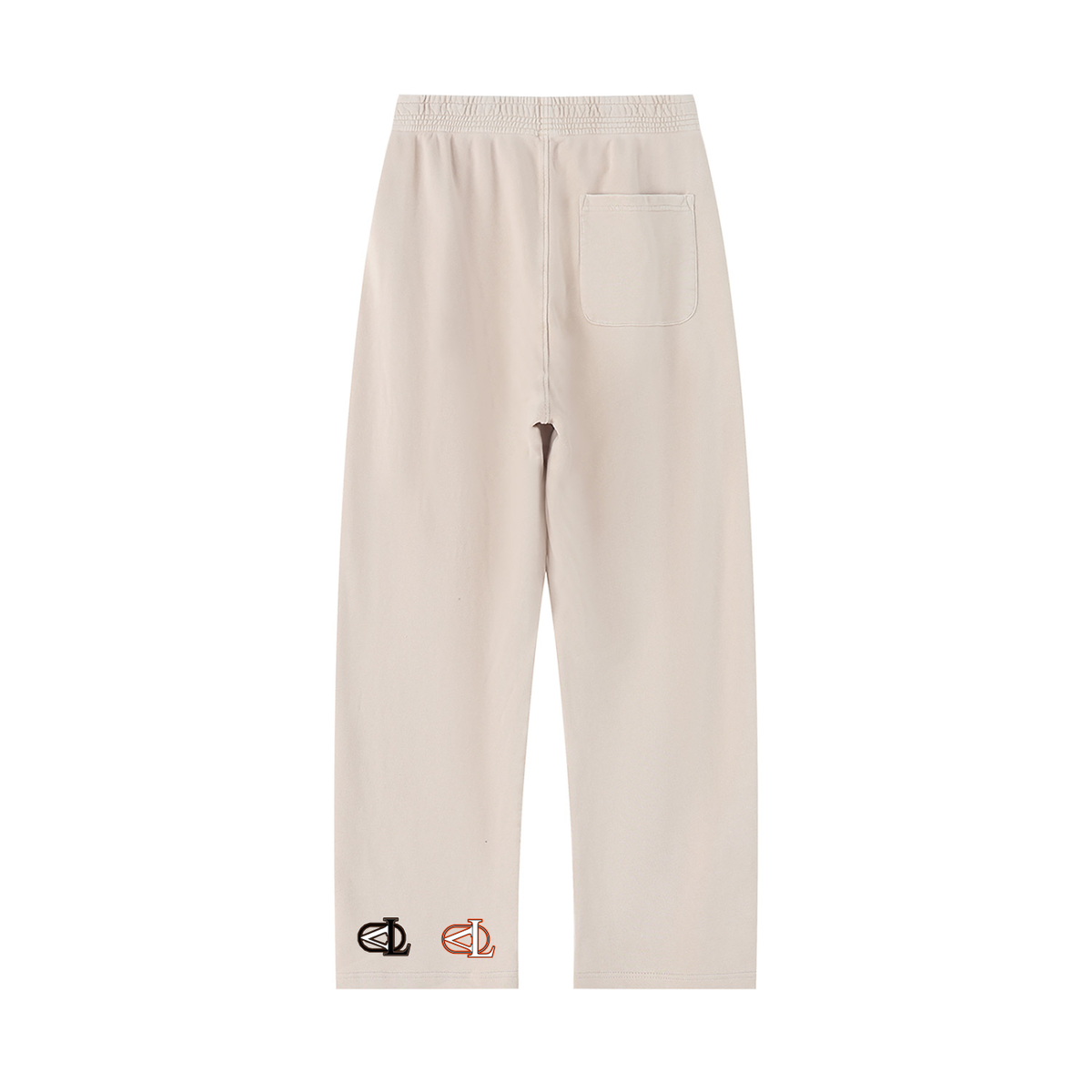 V Mineral Wash Straight Sweatpants