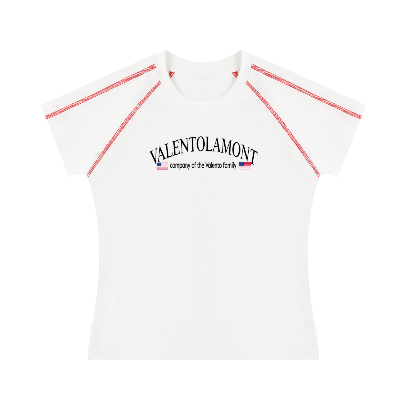 Women's Contrast Stitch Raglan T-Shirt