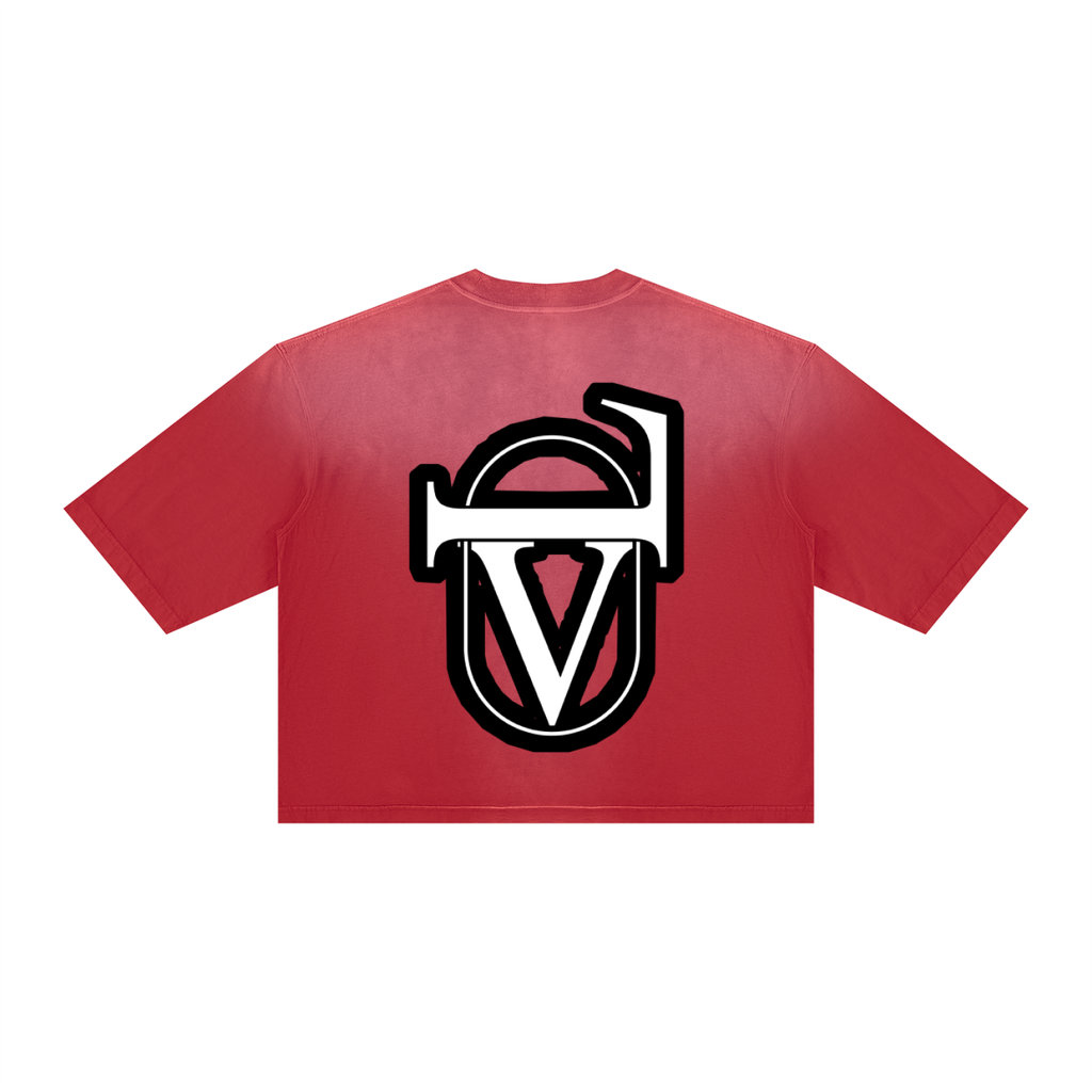 Unisex Vintage Wash Sunfade Boxy T-Shirt