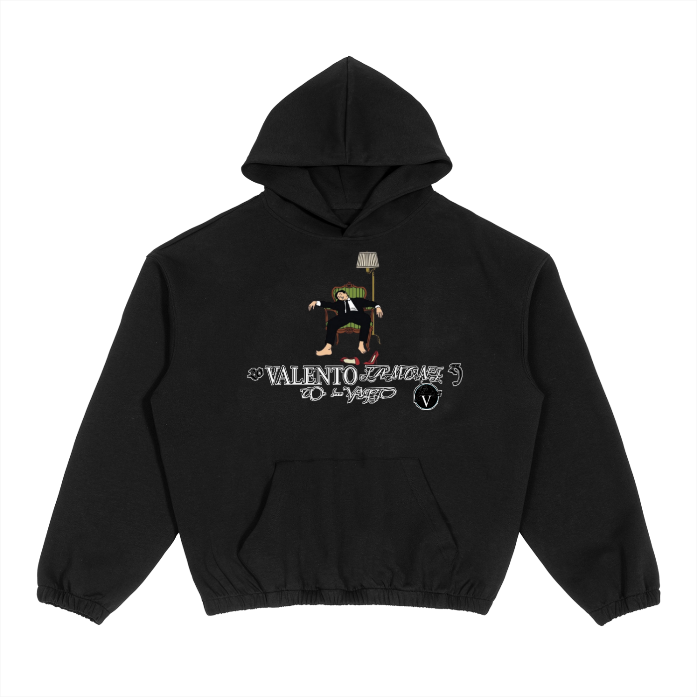 Boxy Cinched Hem Hoodie