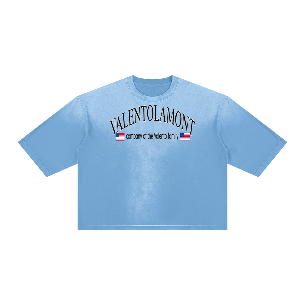 Unisex Vintage Wash Sunfade Boxy T-Shirt