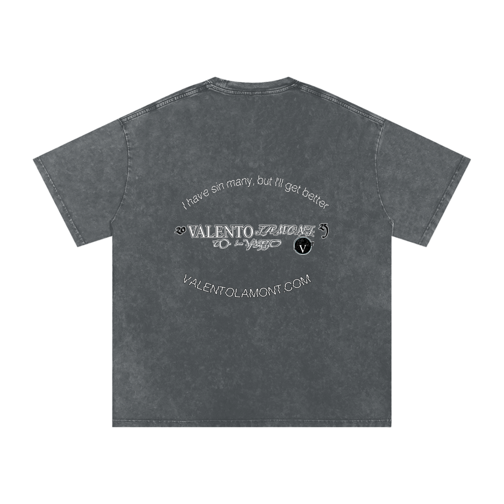 Acid Wash Oversize T-Shirt - 250 GSM