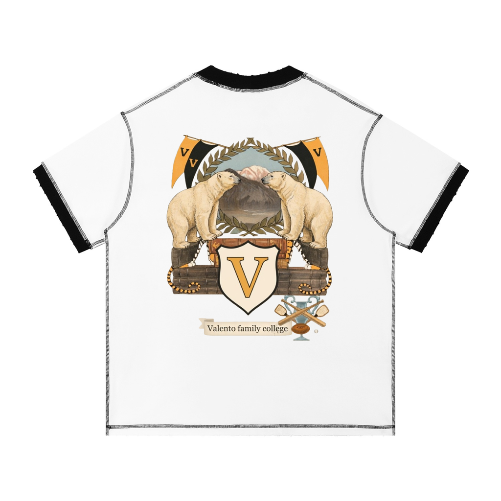 Unisex Contrast-Stitched Ringer T-Shirt