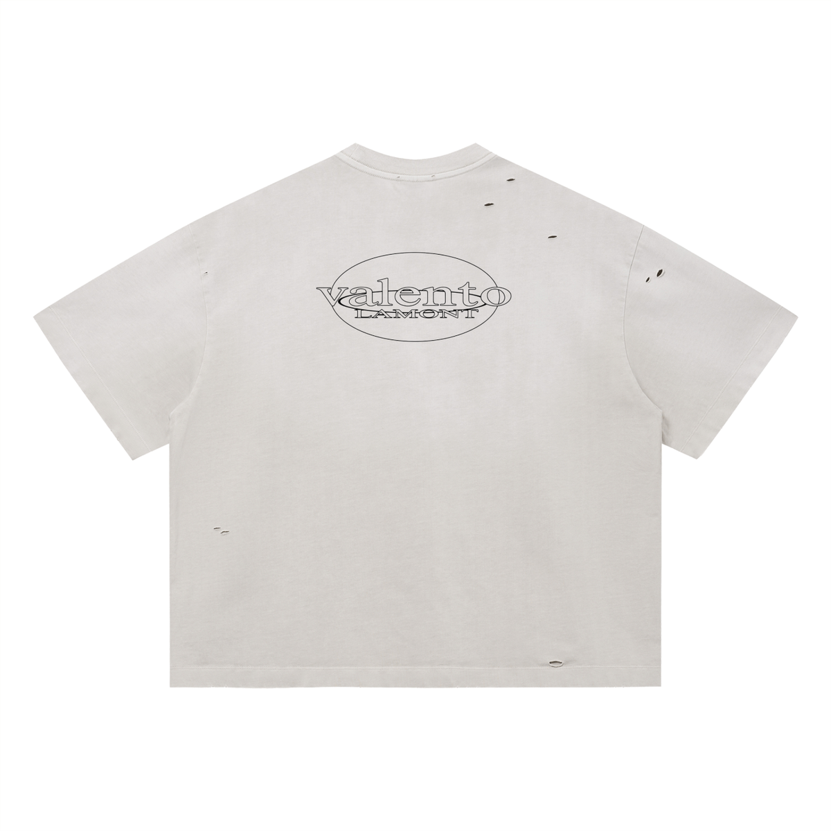 Vintage Washed Distressed Boxy Oversized T-Shirt