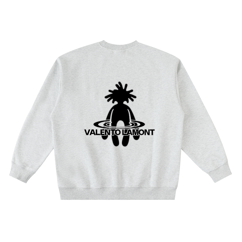 Oversized Crewneck Taped Sweatshirt