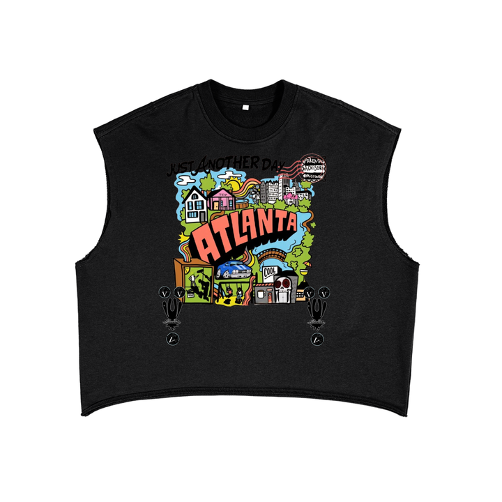 French Terry Boxy Tank Top