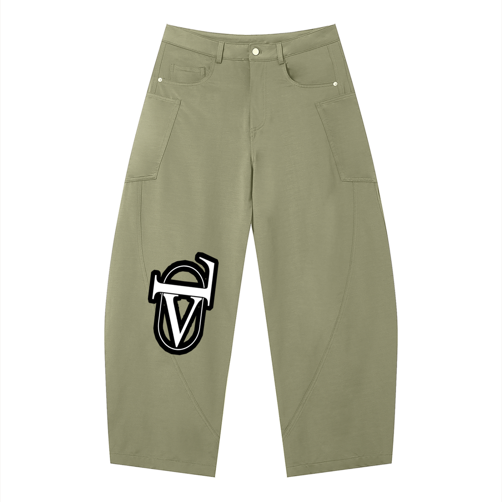 Men's Barrel Leg Pants