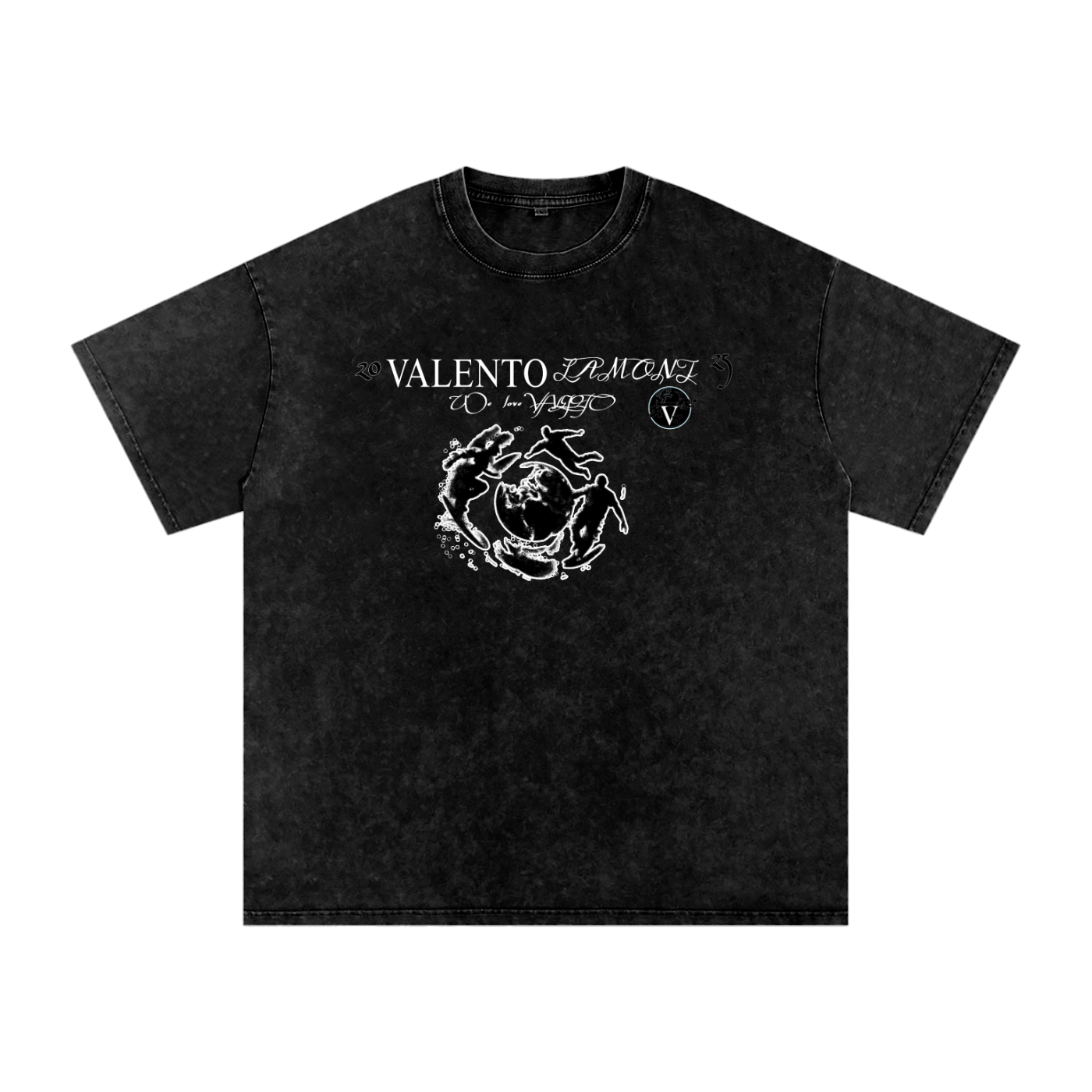 Acid Wash Oversize T-Shirt - 250 GSM