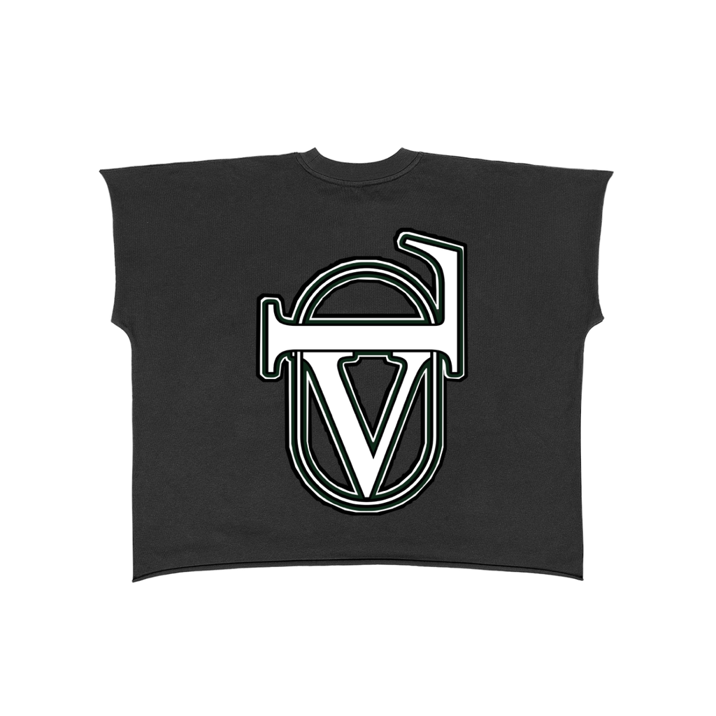 Raw Edge Boxy Non-Shrink T-Shirt