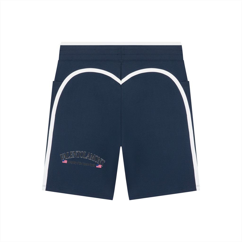 Women's High Rise Color Block Yoga Shorts
