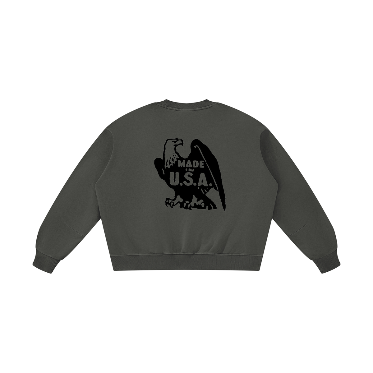 Unisex Boxy Vintage Washed Sweatshirt