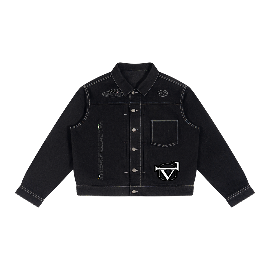 Men's Boxy Raw Denim Jacket