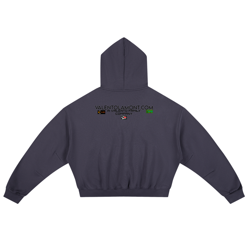 Essential Boxy Darted Sleeve Hoodie