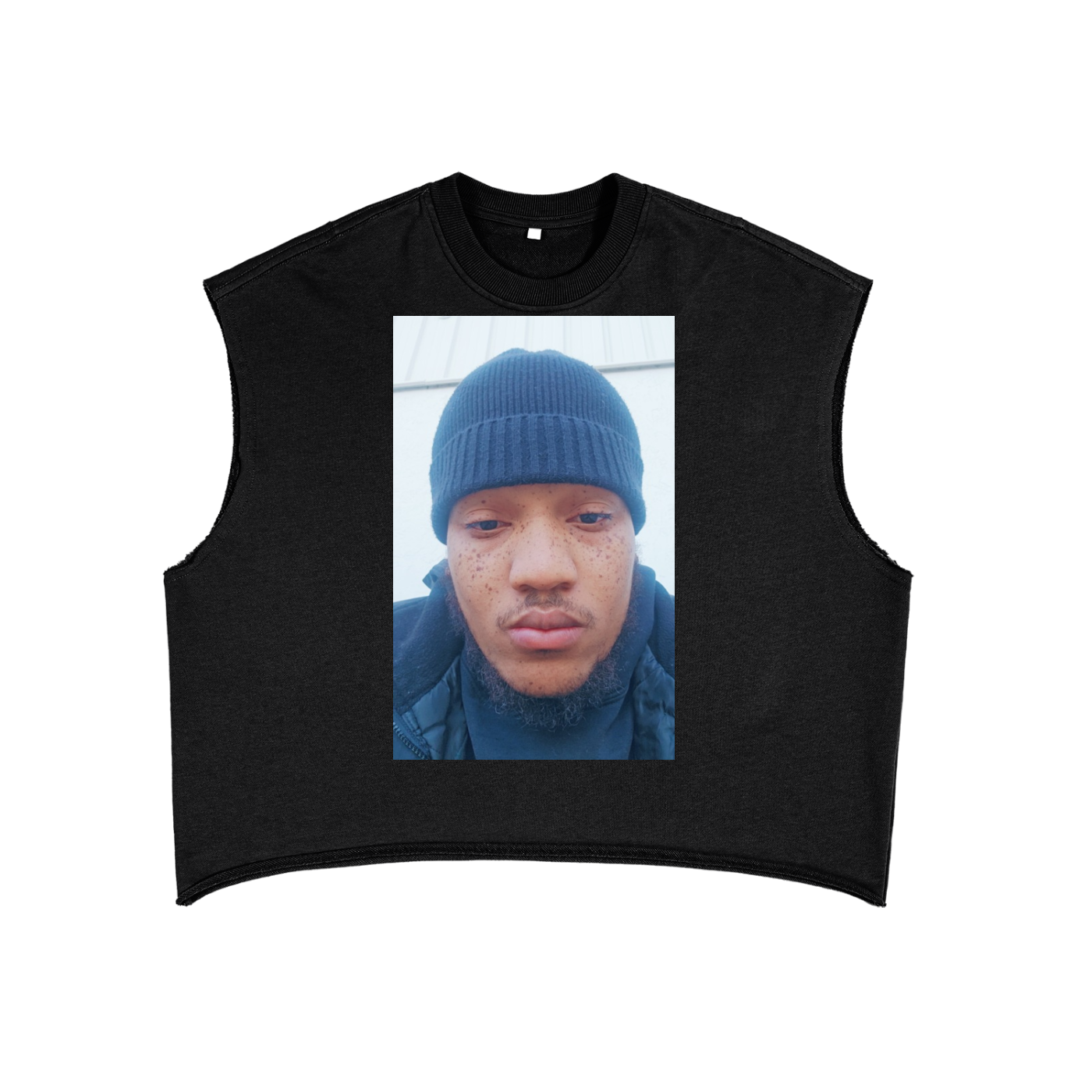 French Terry Boxy Tank Top