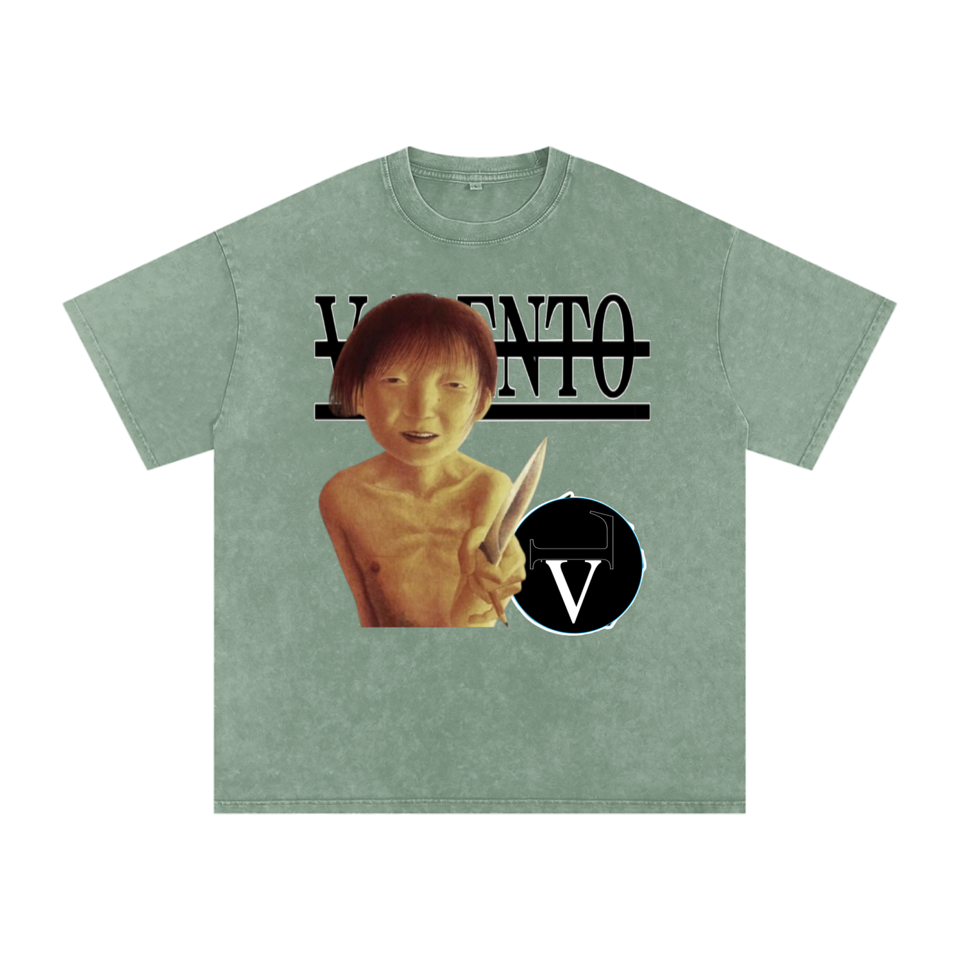 Acid Wash Oversize T-Shirt - 250 GSM