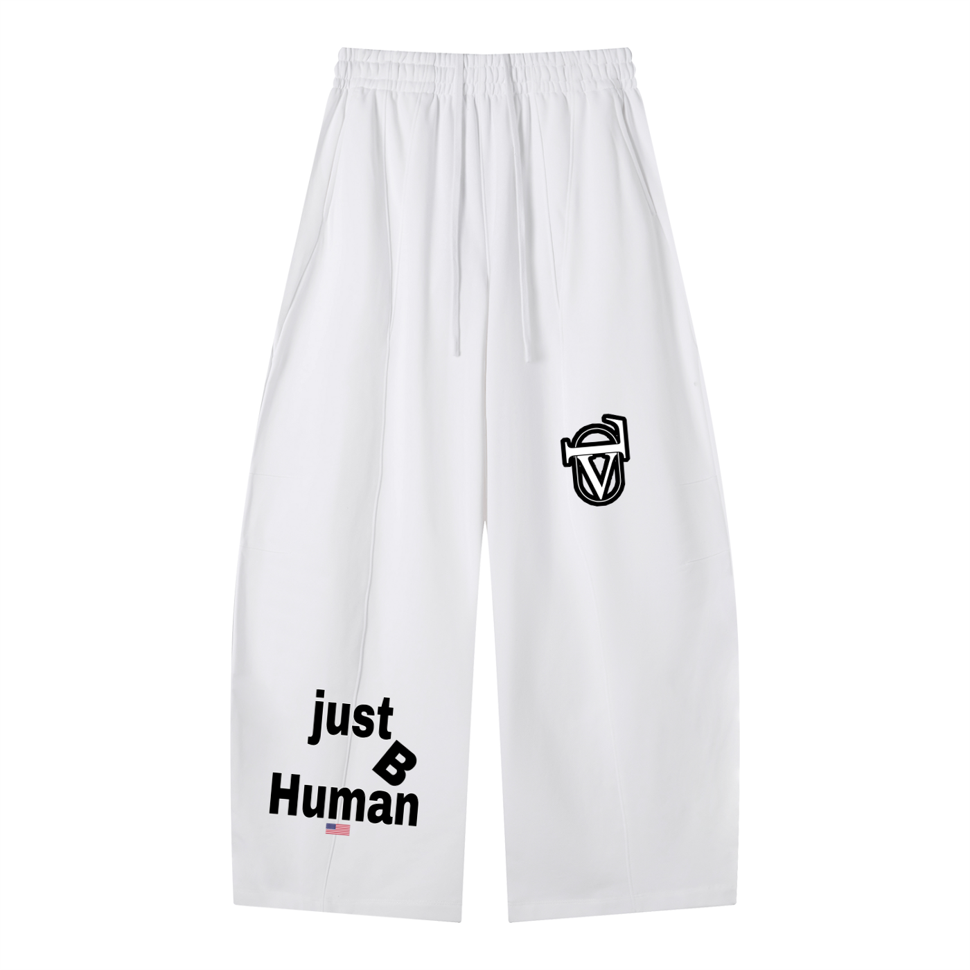Heavyweight Wide Leg Panel Sweatpants