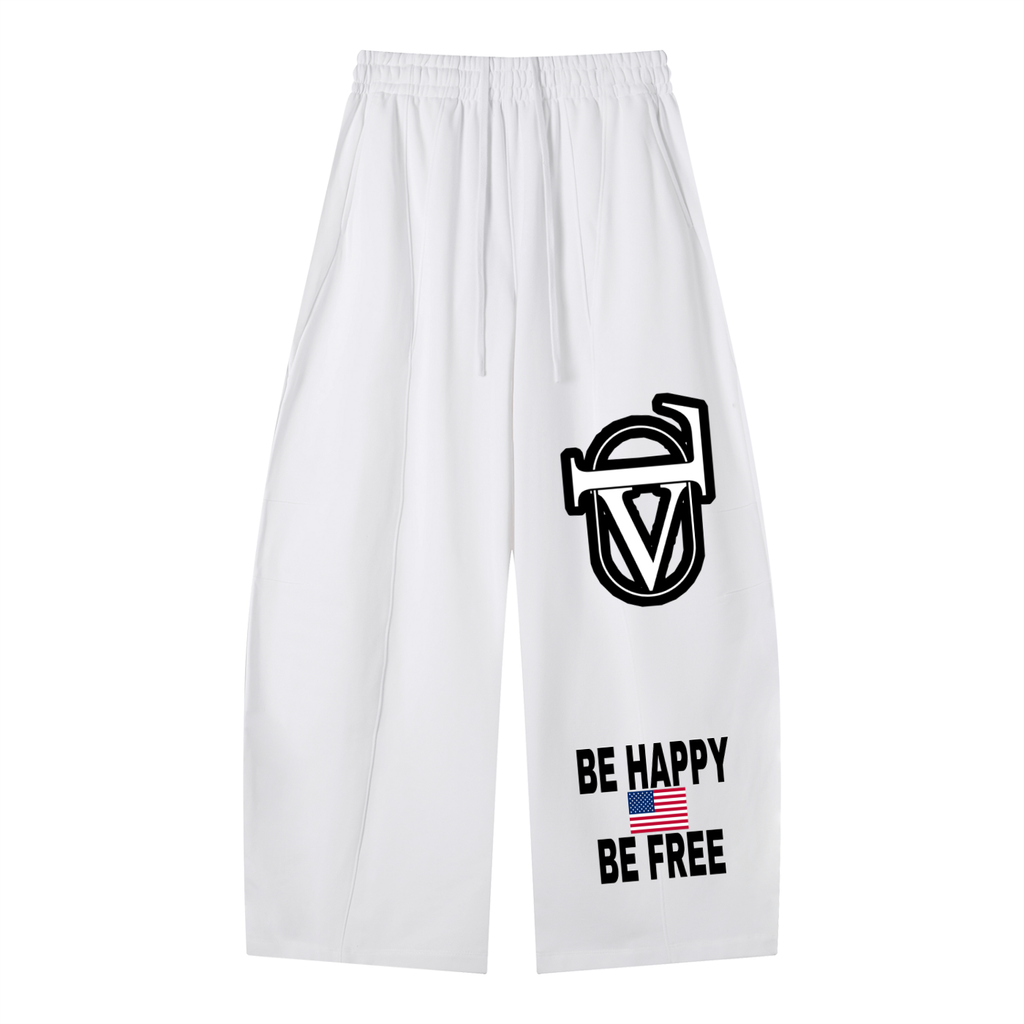 Heavyweight Wide Leg Panel Sweatpants