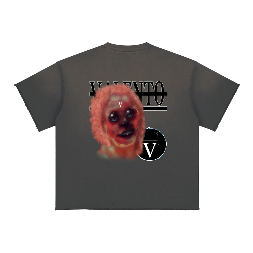 Sun Fade Raw Edge T-Shirt