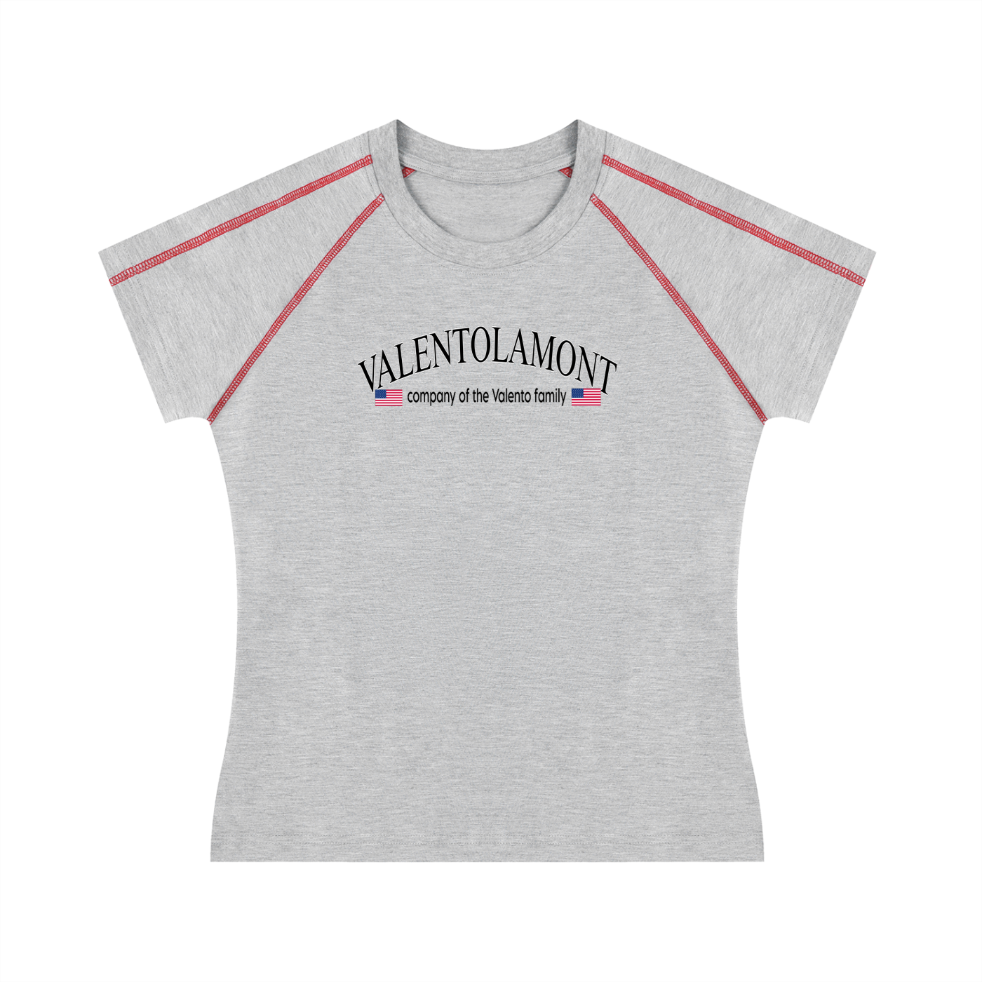 Women's Contrast Stitch Raglan T-Shirt