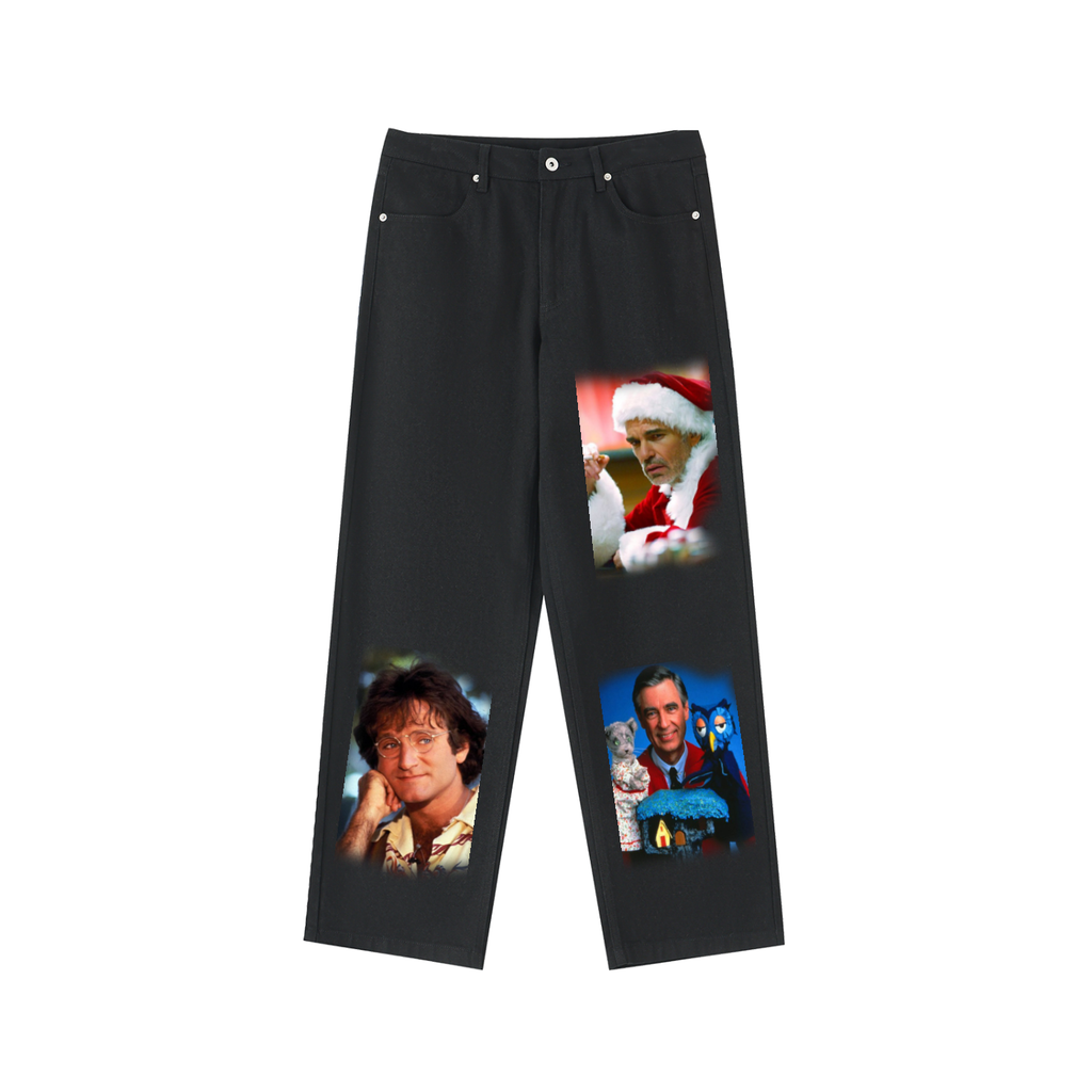 Heavyweight Cotton Straight-Leg Pants