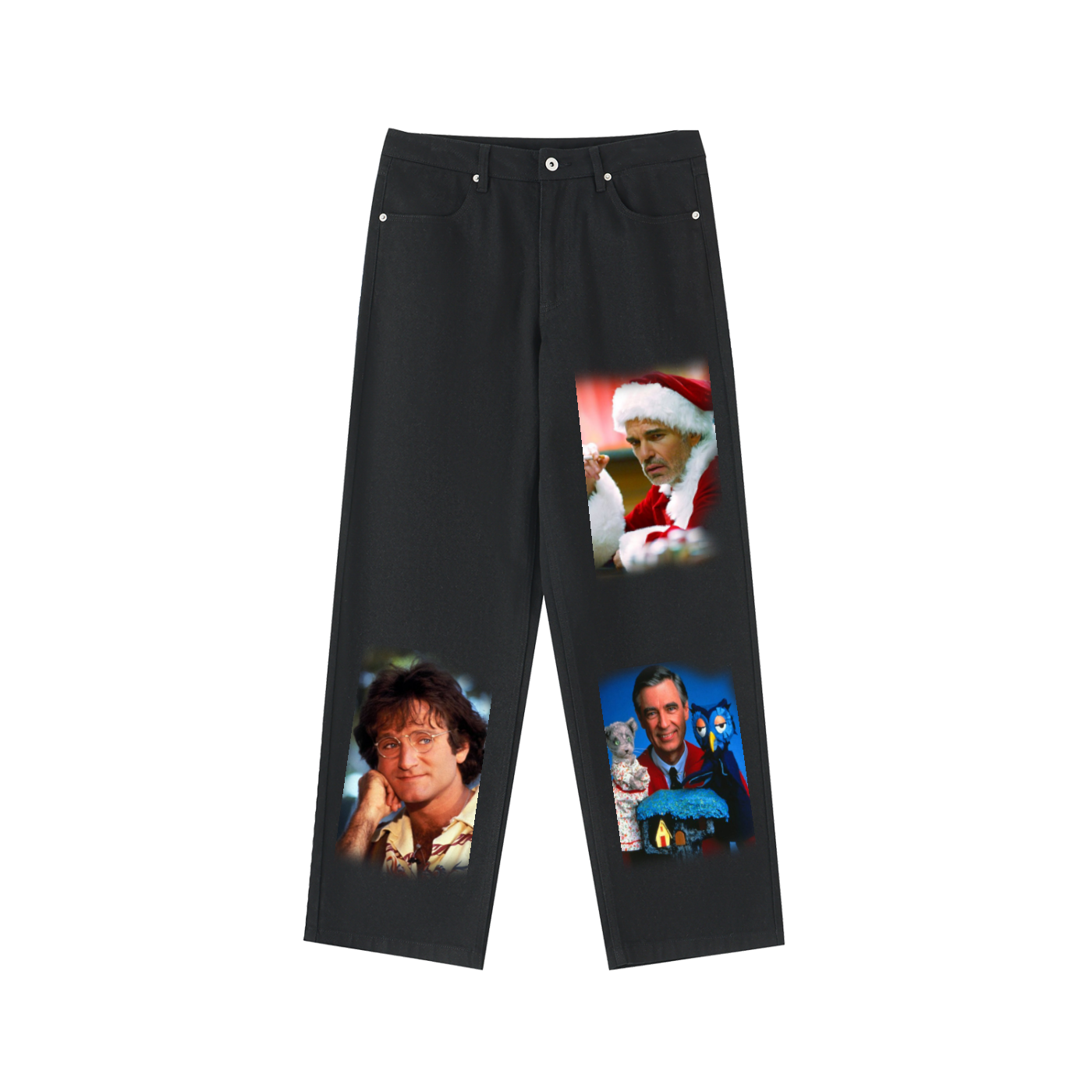 Heavyweight Cotton Straight-Leg Pants