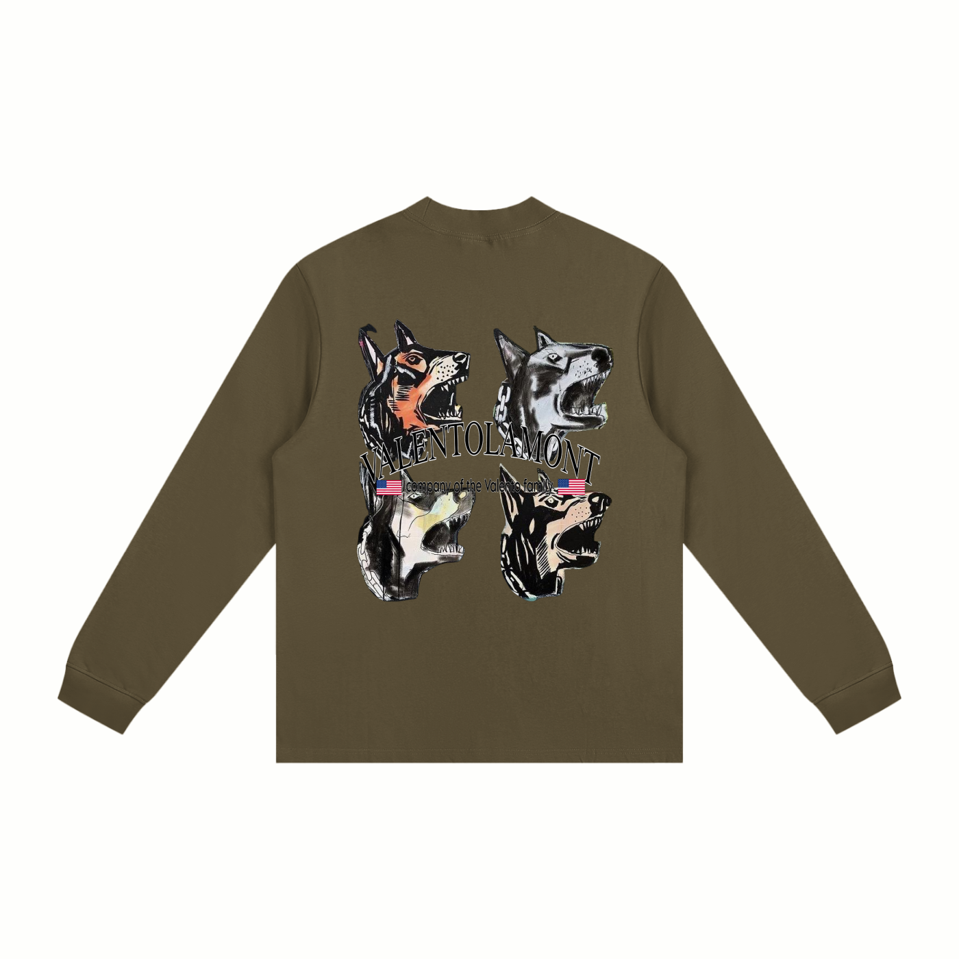 Essential Non-Shrink Mock Neck Sweatshirt