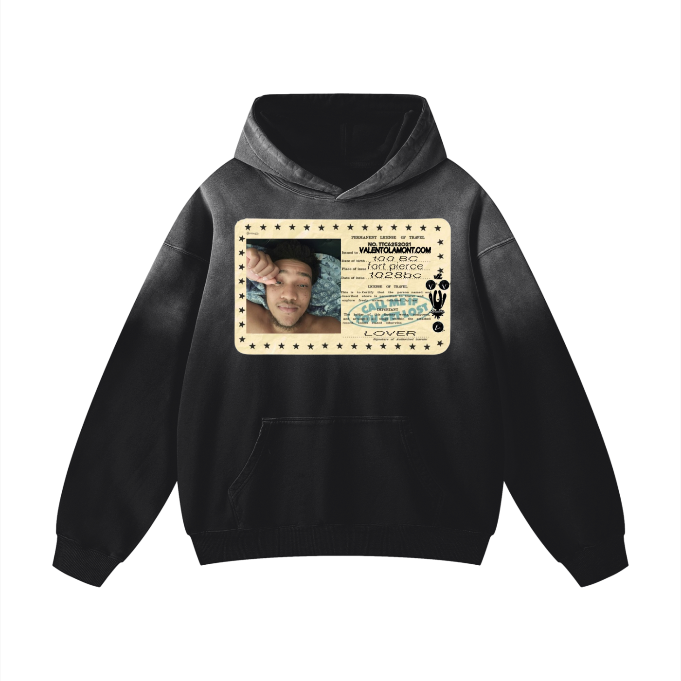 Heavyweight Sunfade Oversized Hoodie