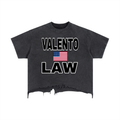 Vintage Wash Boxy Distressed Hem T-Shirt