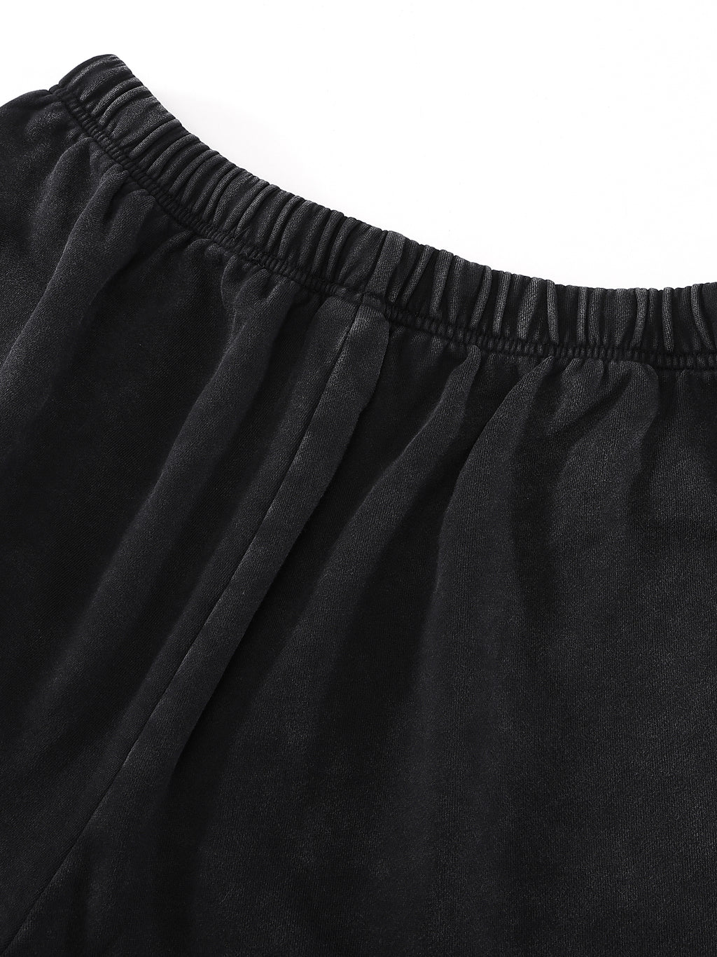 Heavyweight  Vintage Washed  Tiger Stripes Short Pants - 360 GSM