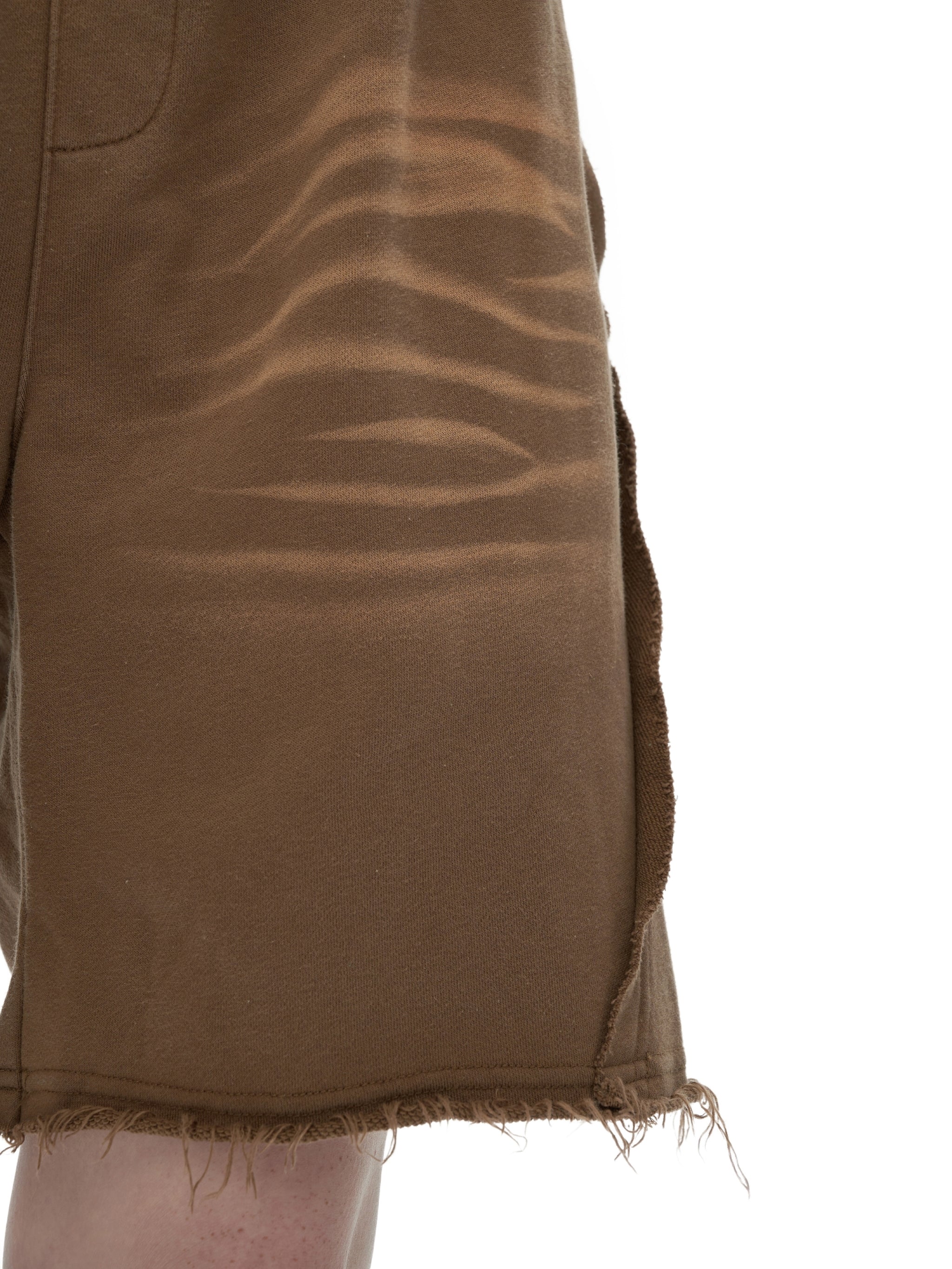 Heavyweight  Vintage Washed  Tiger Stripes Short Pants - 360 GSM