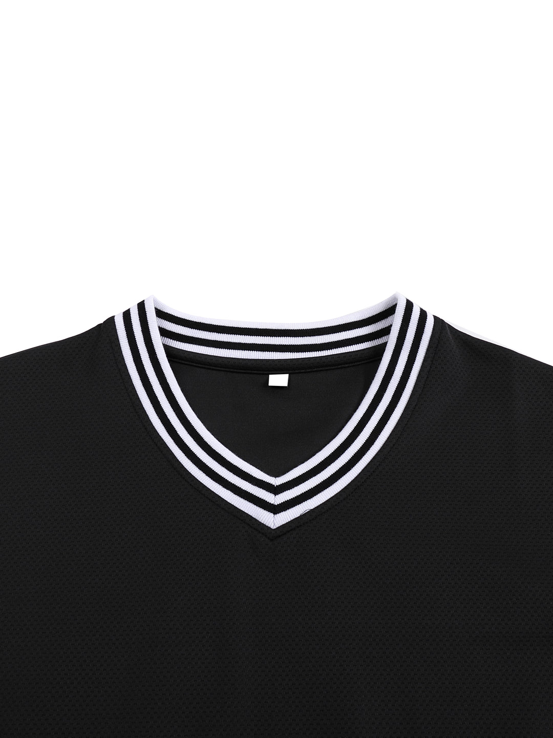 Taped Mesh Boxy T-Shirt