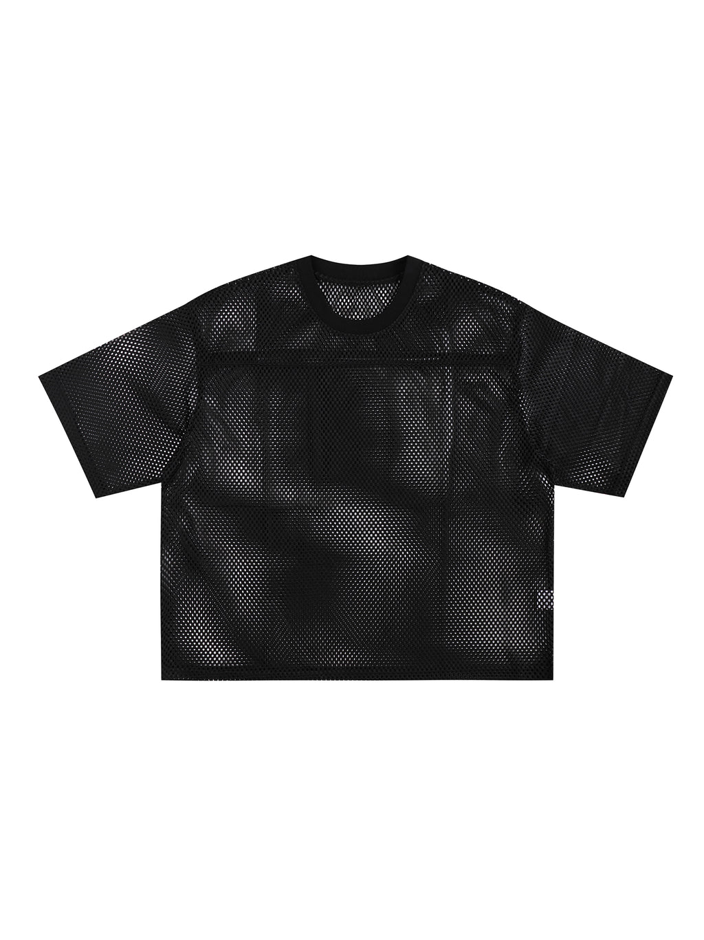 See-through Boxy Net T-shirt