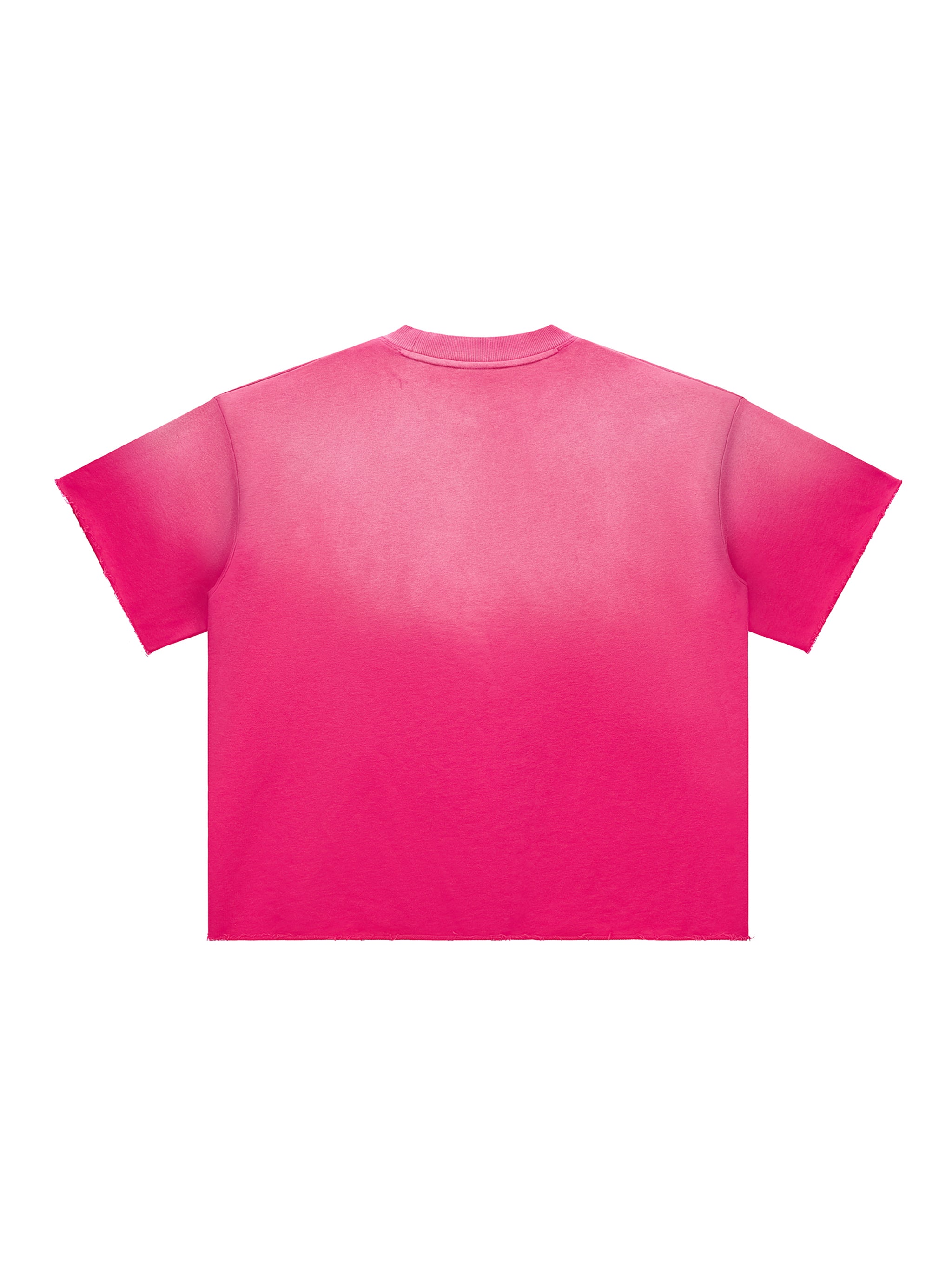 Sun Fade Raw Edge T-Shirt