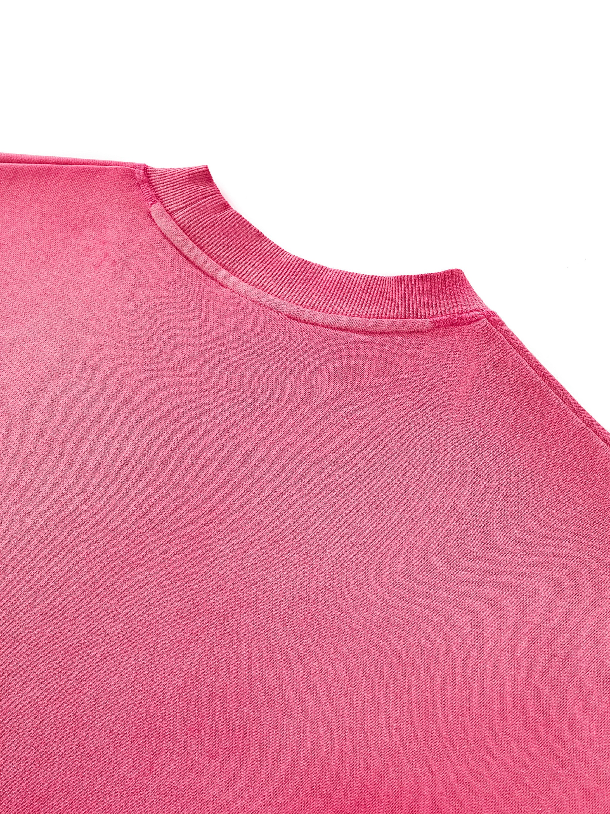 Sun Fade Raw Edge T-Shirt