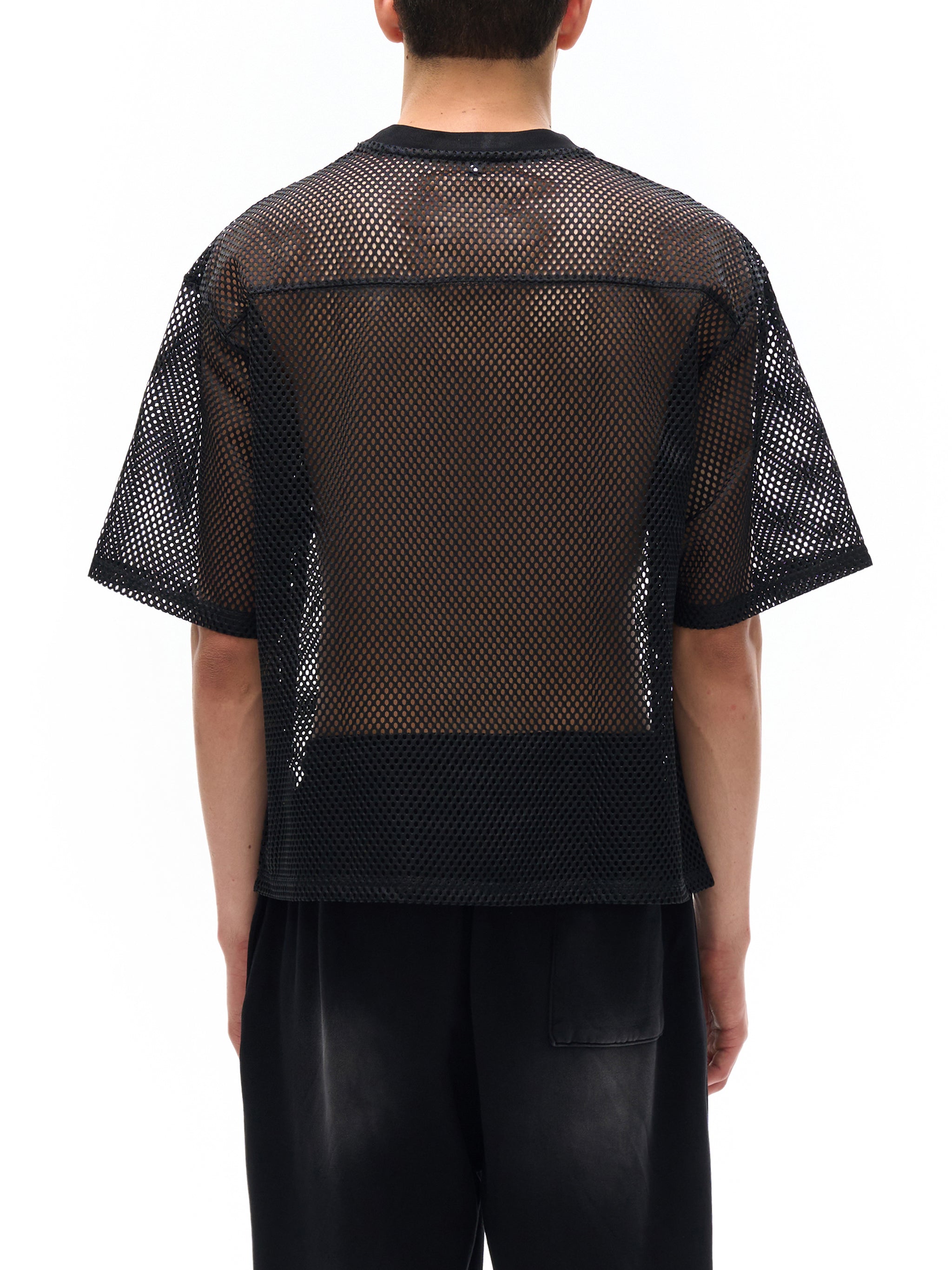 See-through Boxy Net T-shirt